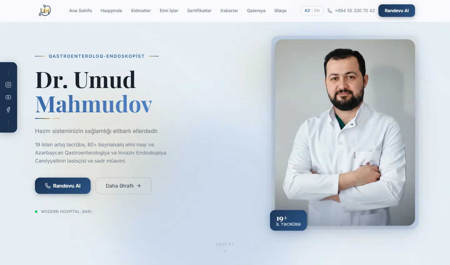 Dr. Umud Mahmudov saytı